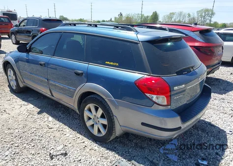 2009 Subaru Outback 2.5I from USA, damaged, VIN 4S4BP61C197324011